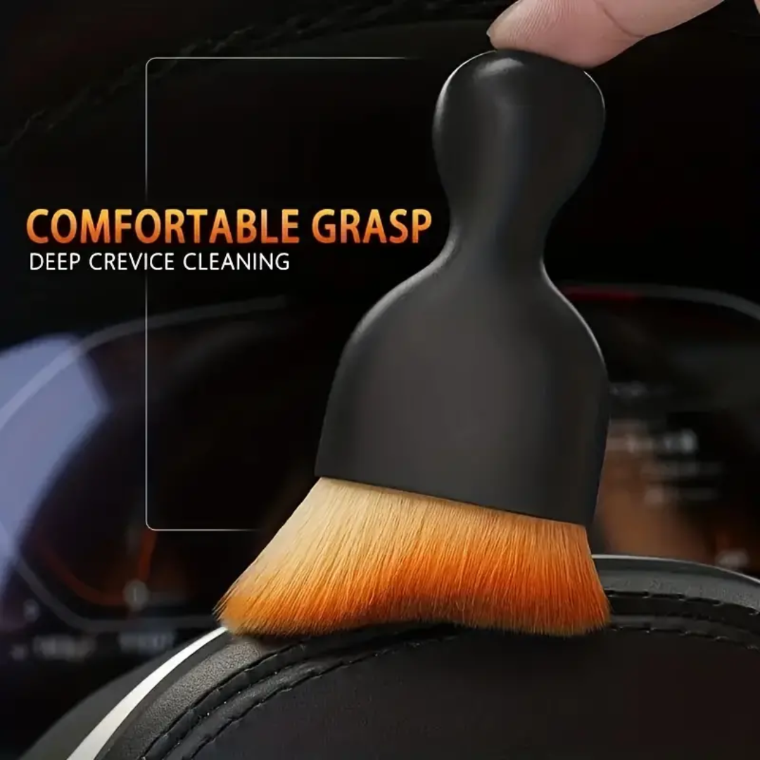 2 Pcs Car Detailing Brush Soft High Quality- Keyboard, Computer Cleaning