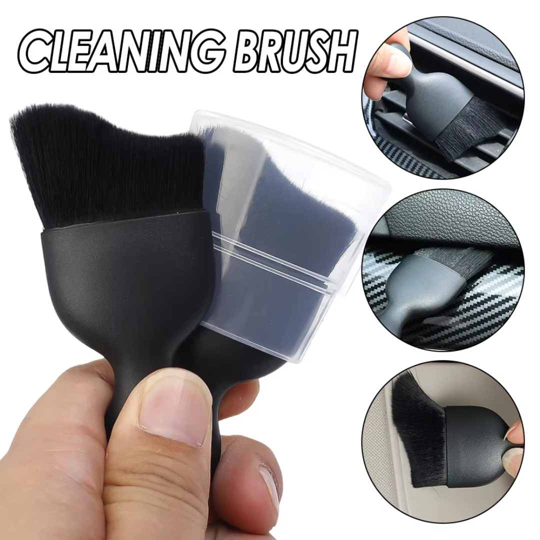 2 PCS CAR SOFT HIGH QUALITY DETAILING BRUSH, SOFT BRISTLE NON-SCRTACH BRUSH