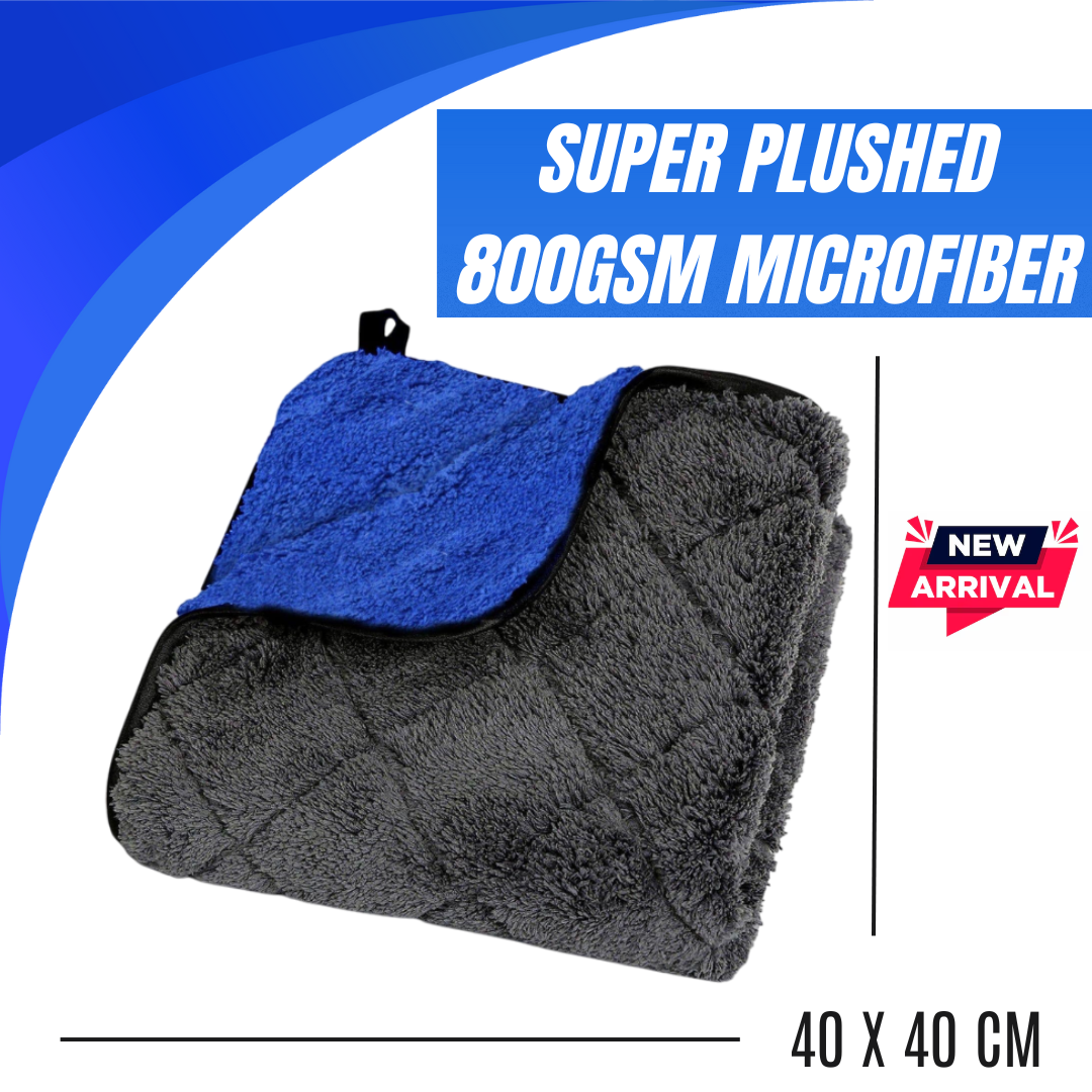 CAR MICROFIBER 800 GSM 40 BY 40 CM CLOTH