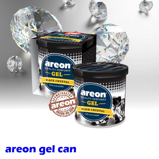 Areon Gel - Black Crystal - Gel Perfume - 80 Grams