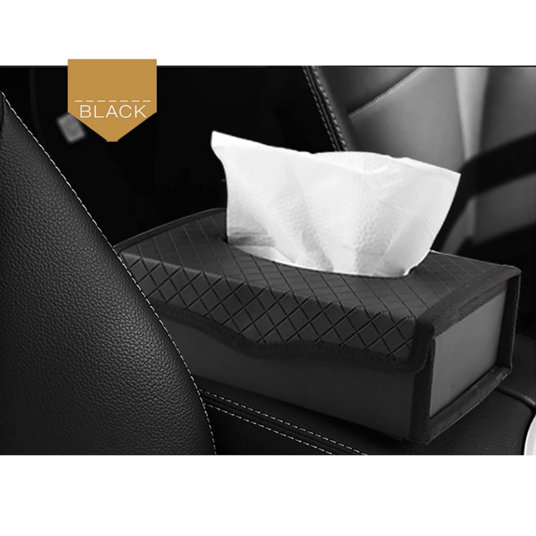CAR HOME LEATHER TISSUE BOX - HOME TISSUE BOX
