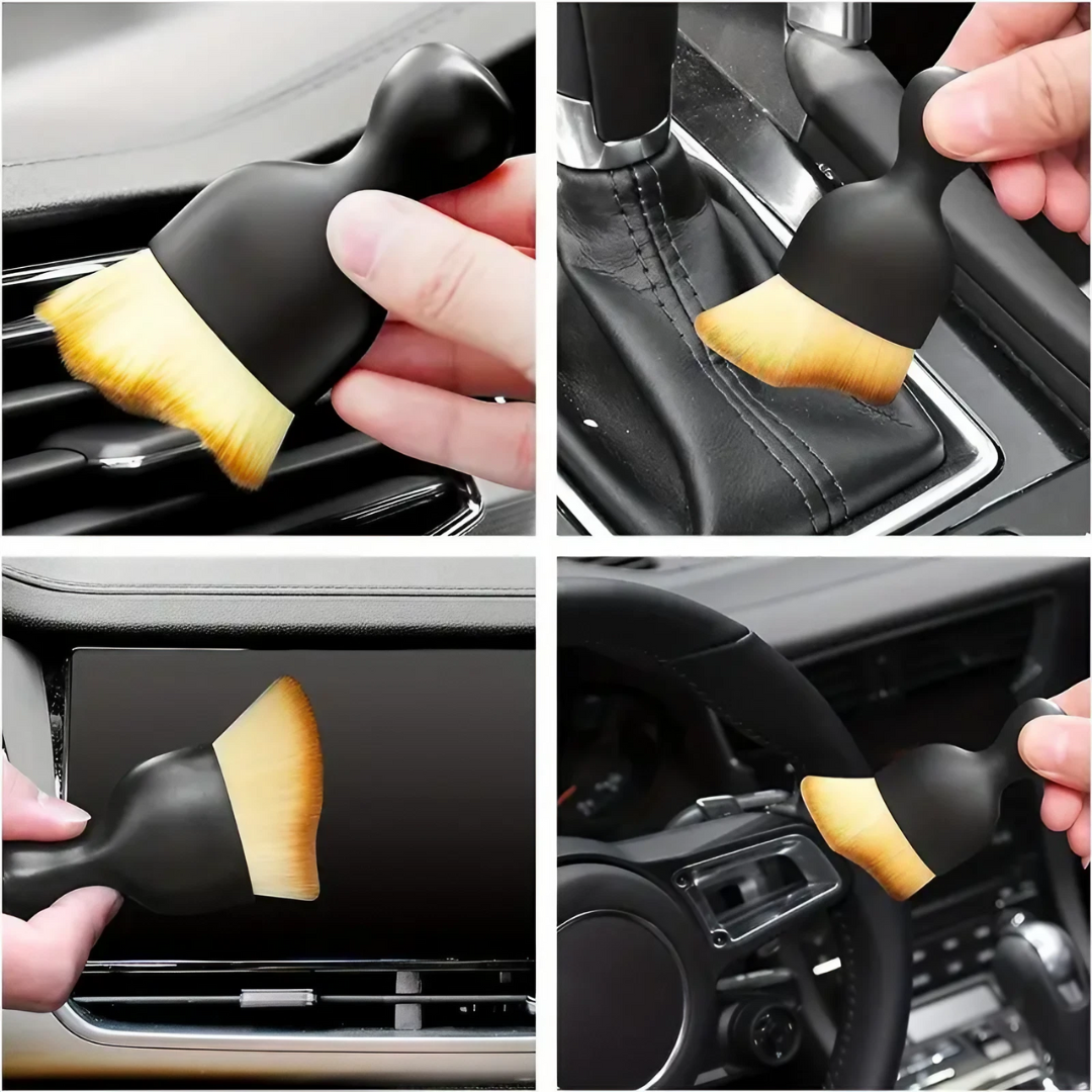 CAR DETAILING BRUSH SOFT HIGH QUALITY, CAR INTERIOR CLEANING BRUSH