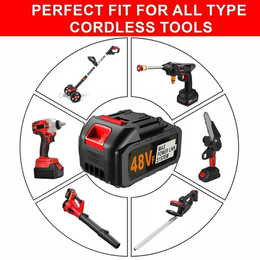 Battery 15000MAH (48V) for Cordless Pressure Washer , Blower , Vaccum