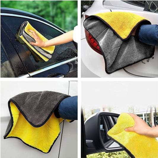 CAR MICROFIBER SUPER PLUSHED 1000GSM - 40X40CM - TOP QUALITY