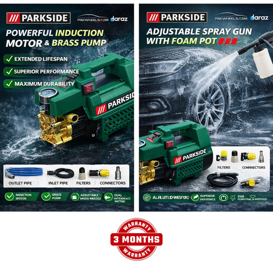 245 BAR Parkside Pressure Washer With 1 Year Warranty