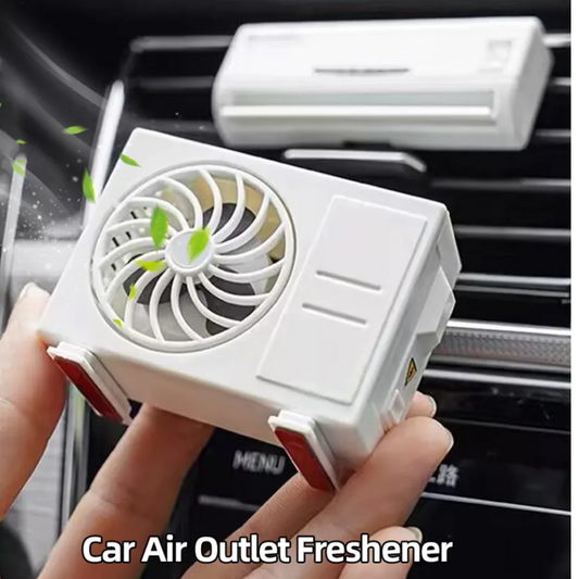 SOLAR AC CAR DASHBOARD PERFUME DECORATION