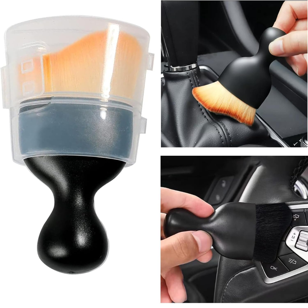 2 Pcs Car Detailing Brush Soft High Quality- Keyboard, Computer Cleaning