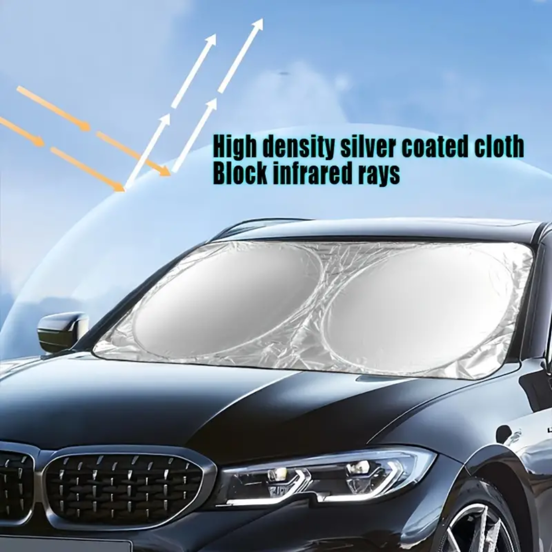 CAR WINDSCREEN SUNSHADE RING STYLE HATCHBACKS-SEDANS