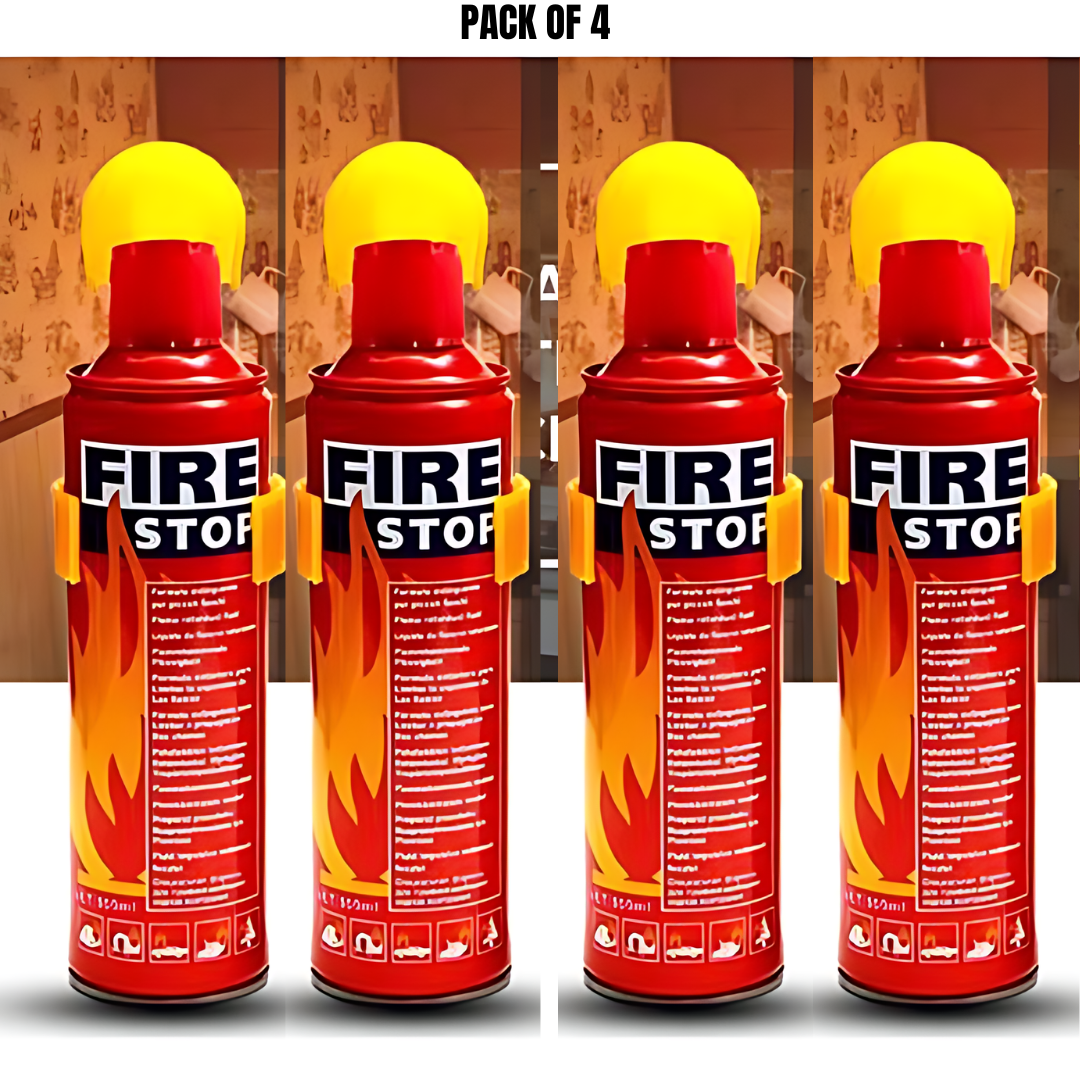 FIRE EXTINGUISHERS FOAM FIRE STOP 500ML -FOR KITCHEN HOME CAR RESTURANT - 5 YEAR EXPIRY