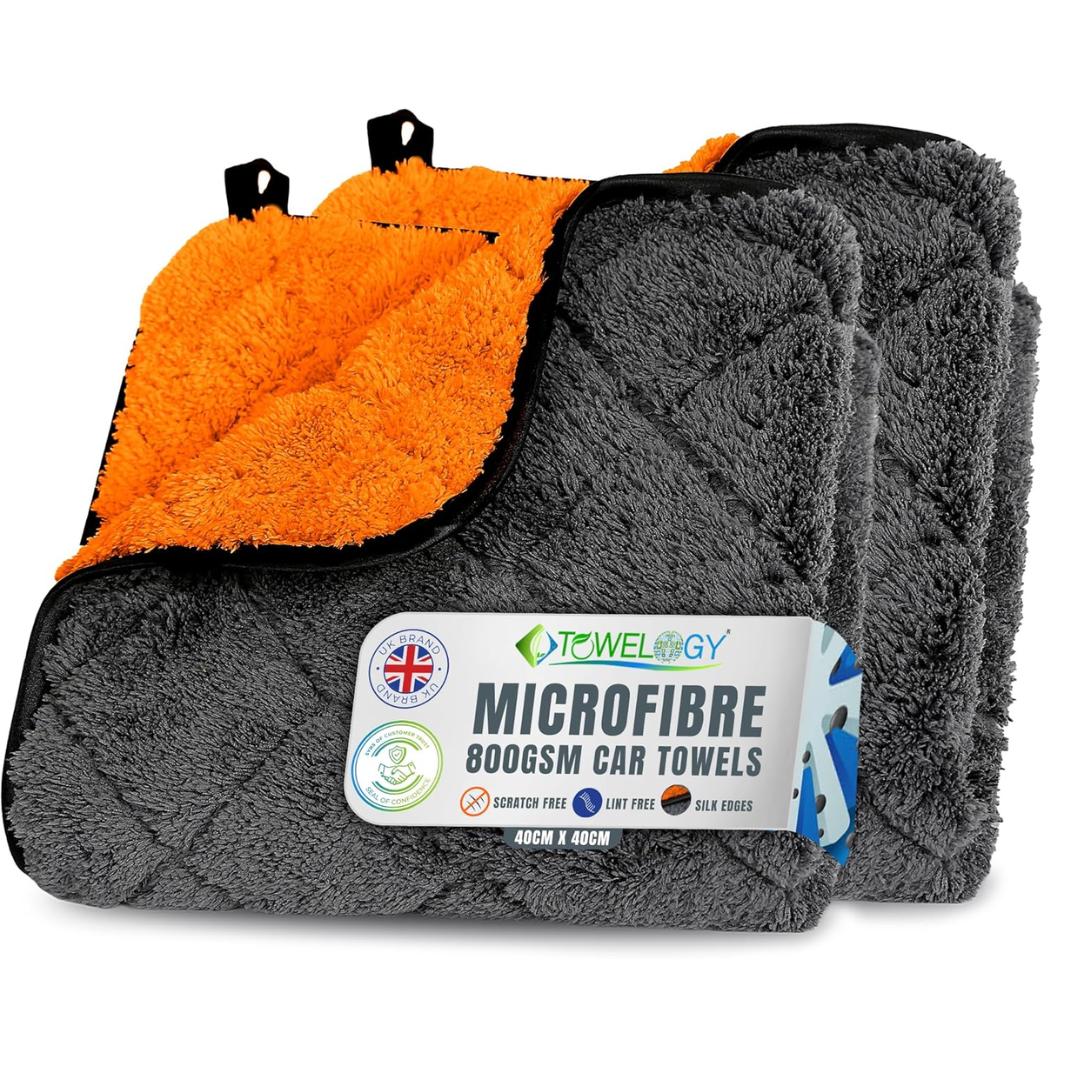 CAR CLEANING MICROFIBER 800GSM - 40X40CM