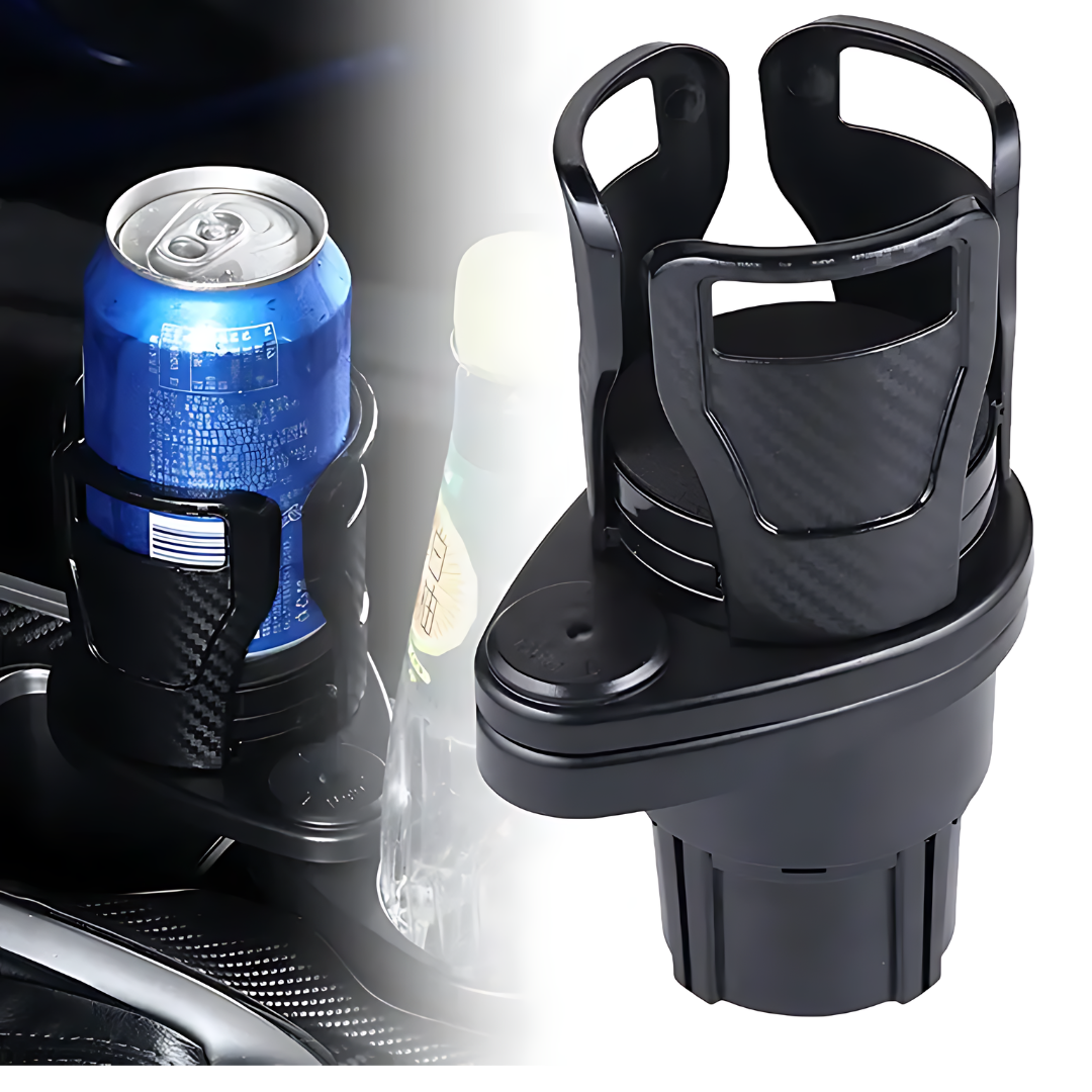 UNIVERSAL 2 IN 1 CAR CUP HOLDER 360° ROTATING