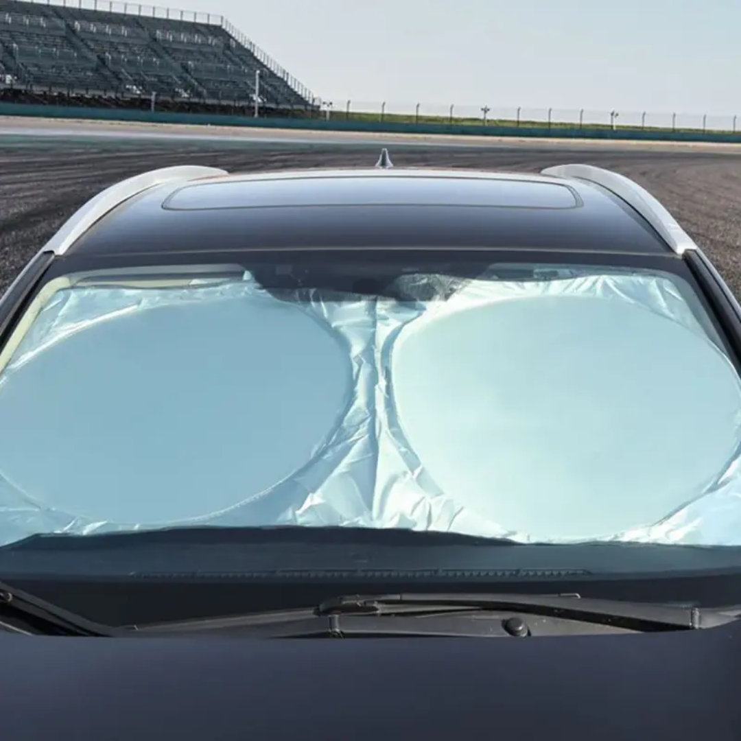 CAR WINDSCREEN SUNSHADE RING STYLE HATCHBACKS-SEDANS