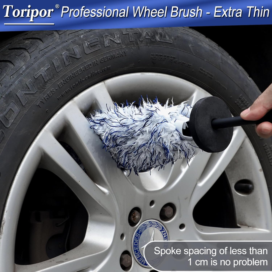 TYRE SOFT WHEEL DETAILING BRUSH - MICROFIBER LONG RANGE