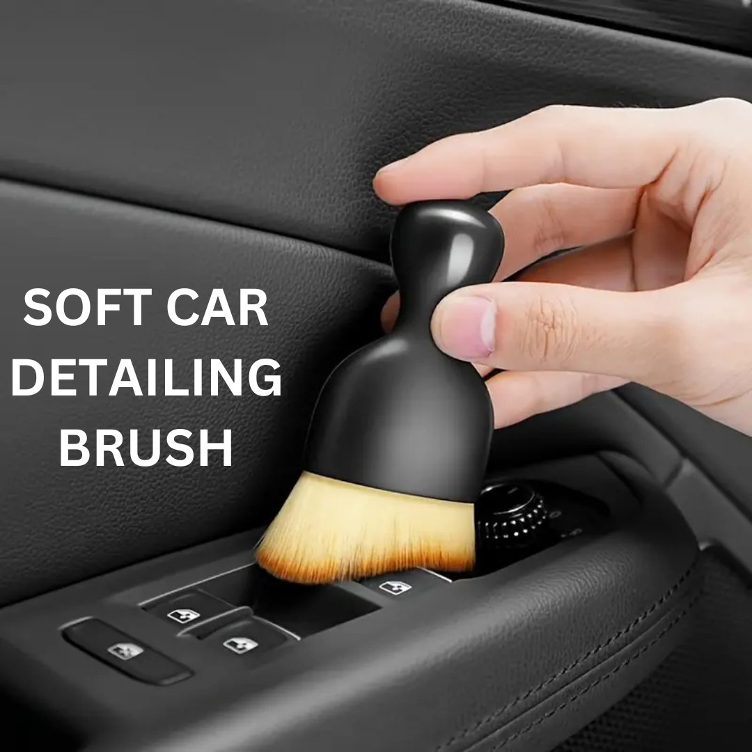 2 Pcs Car Detailing Brush Soft High Quality- Keyboard, Computer Cleaning