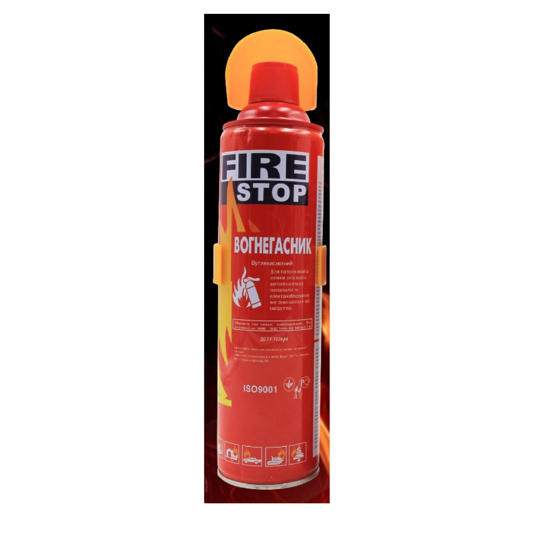 FIRE EXTINGUISHERS FOAM FIRE STOP 500ML -FOR KITCHEN HOME CAR RESTURANT - 5 YEAR EXPIRY
