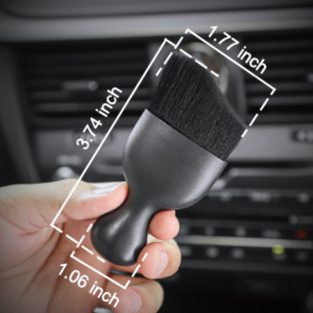 2 PCS CAR SOFT HIGH QUALITY DETAILING BRUSH, SOFT BRISTLE NON-SCRTACH BRUSH