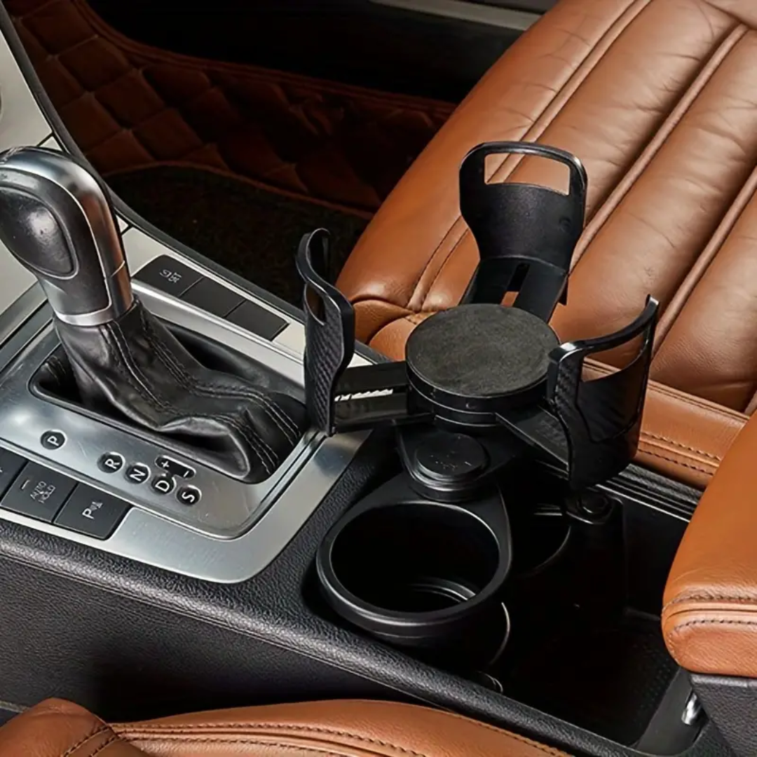 UNIVERSAL 2 IN 1 CAR CUP HOLDER 360° ROTATING