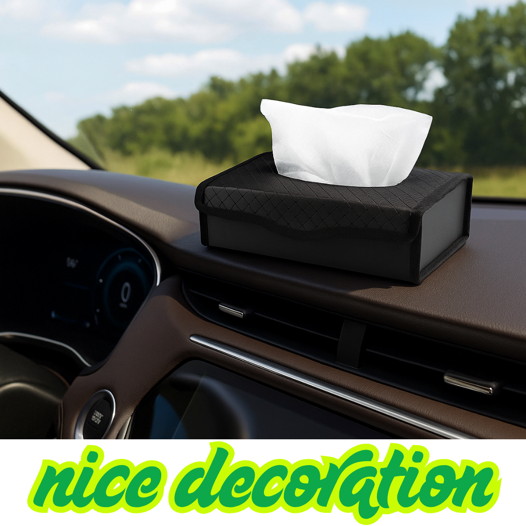 CAR HOME LEATHER TISSUE BOX - HOME TISSUE BOX