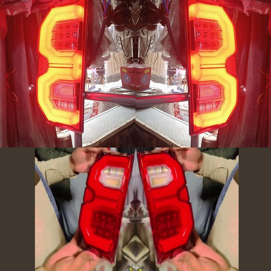 SUZUKI BOLAN REVO DESIGN BACKLIGHT - WITH REVERSE LIGHT -TURN SIGNAL -PARKING LIGHT - BRAKE LIGHT -SUZUKI HIROOF BACKLIGHTS