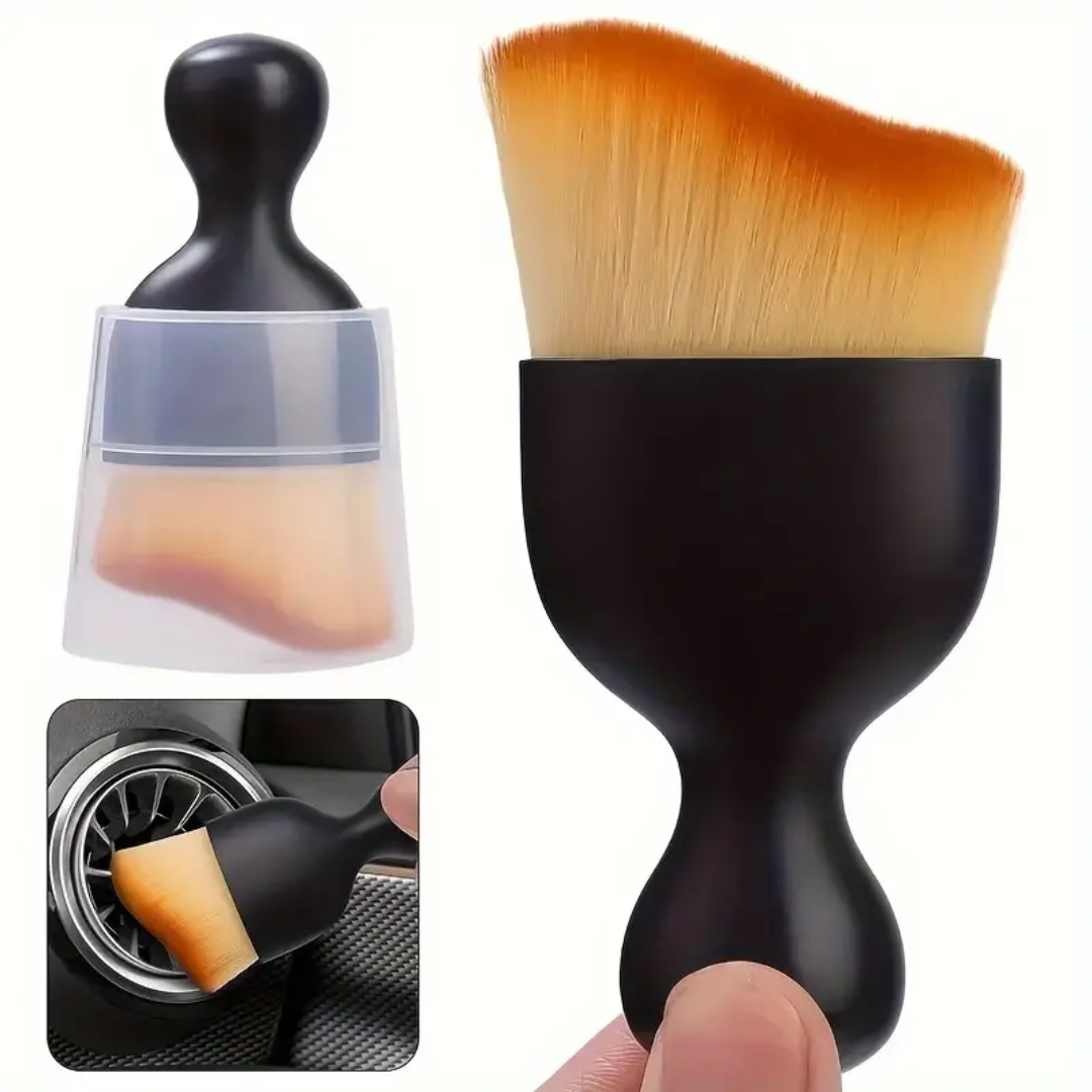2 Pcs Car Detailing Brush Soft High Quality- Keyboard, Computer Cleaning