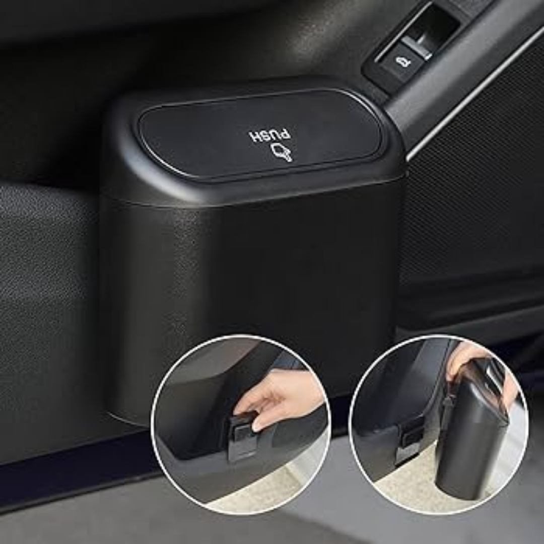 CAR DOOR TRASH BIN HANGING ABS MATERIAL