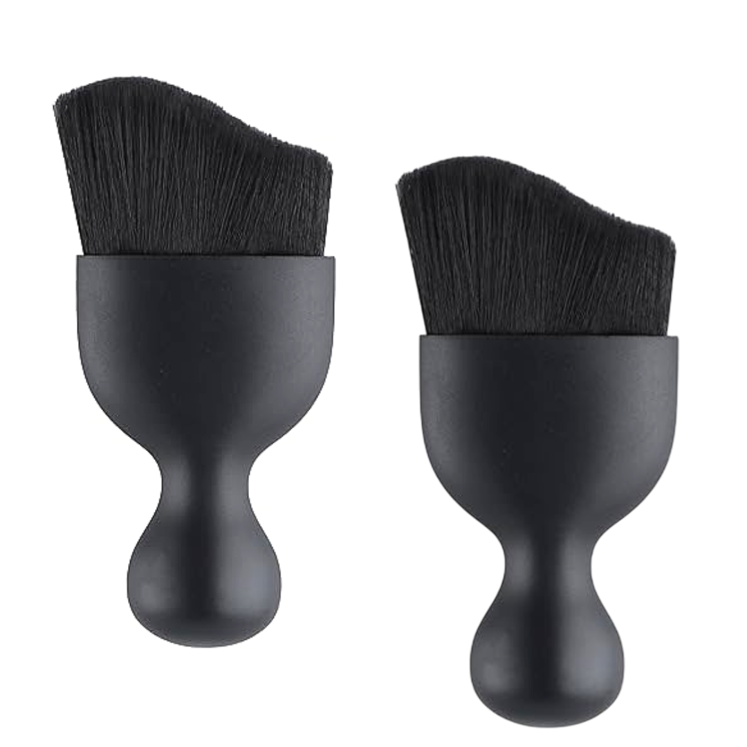 2 PCS CAR SOFT HIGH QUALITY DETAILING BRUSH, SOFT BRISTLE NON-SCRTACH BRUSH