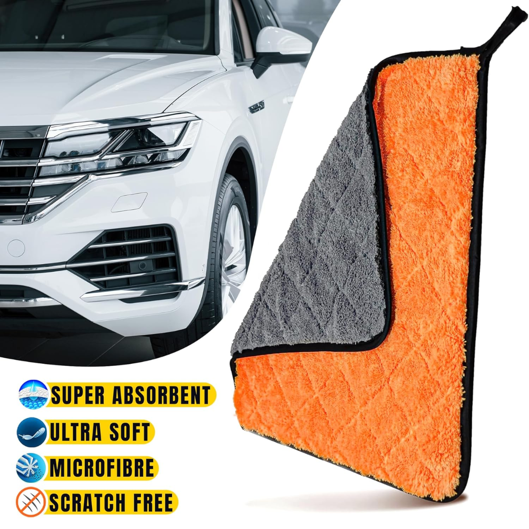 CAR CLEANING MICROFIBER 800GSM - 40X40CM