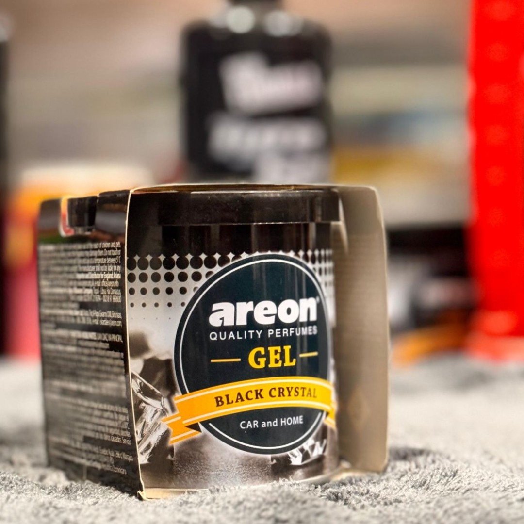 Areon Gel - Black Crystal - Gel Perfume - 80 Grams