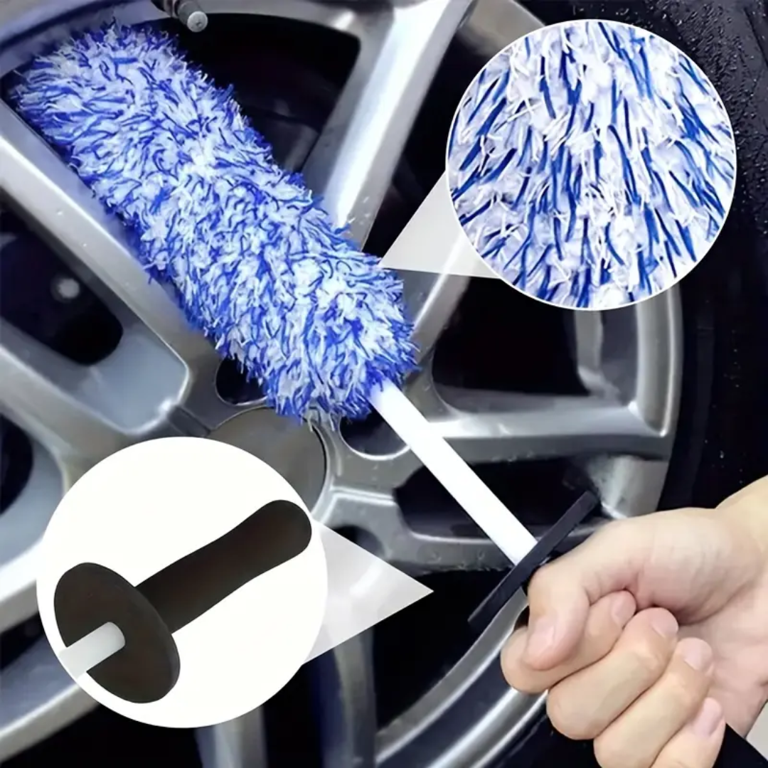 TYRE SOFT WHEEL DETAILING BRUSH - MICROFIBER LONG RANGE