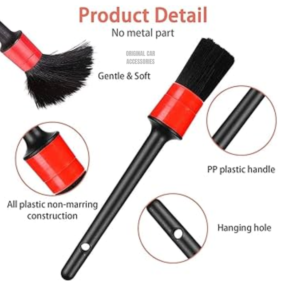 5 PCS Car Exterior Detailing Brush