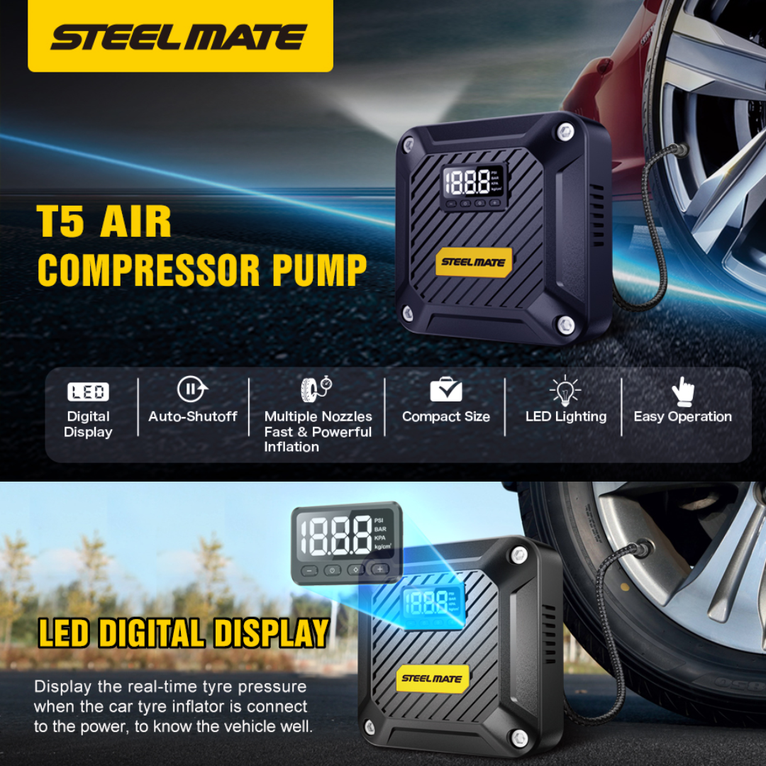 STEELMATE TYRE AIR COMPRESSOR