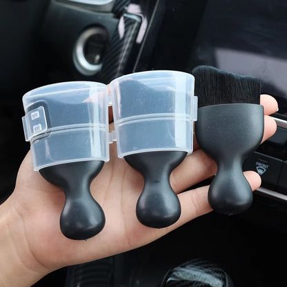 2 PCS CAR  SOFT HIGH QUALITY DETAILING BRUSH, SOFT BRISTLE NON-SCRTACH BRUSH