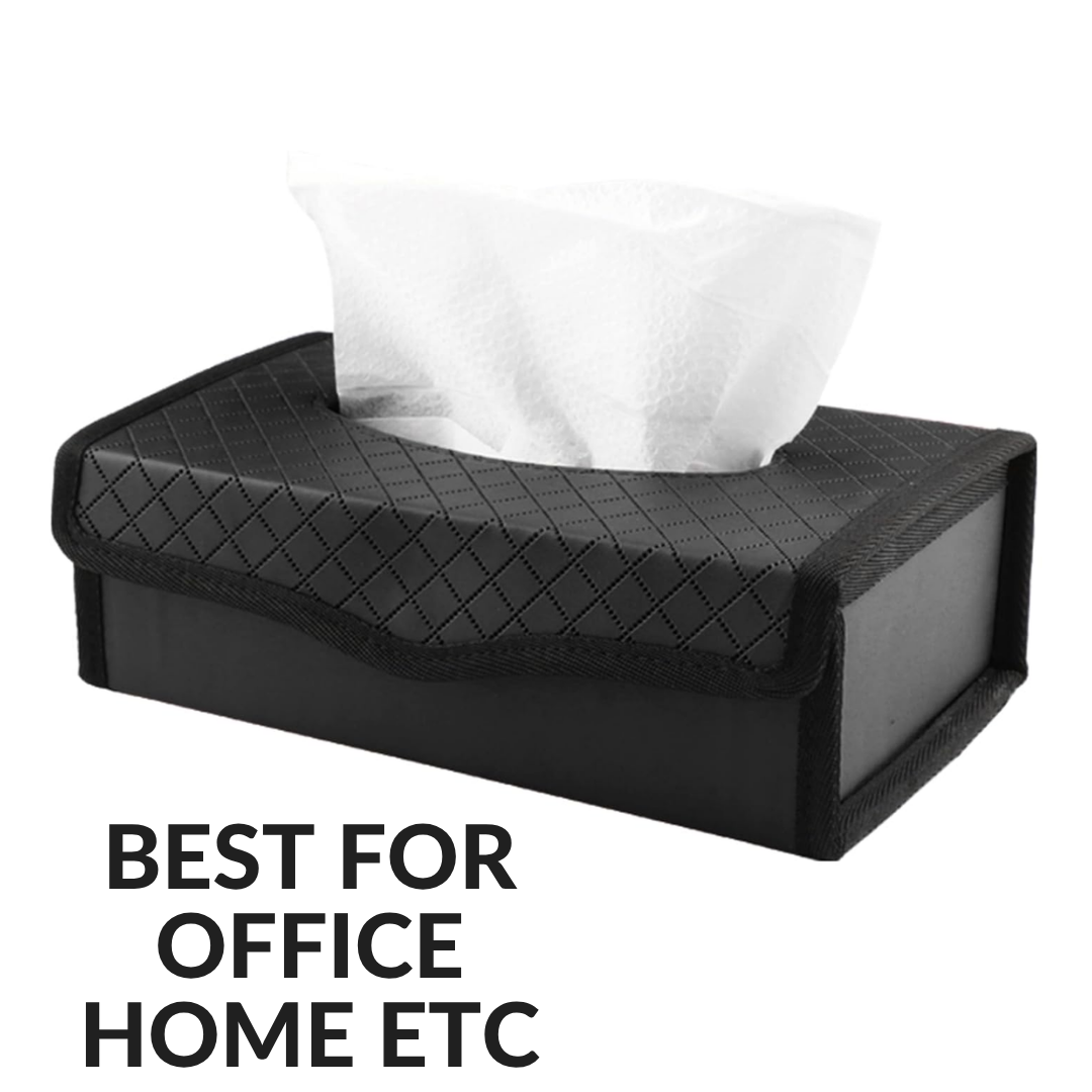 CAR HOME LEATHER TISSUE BOX - HOME TISSUE BOX