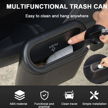 CAR DOOR TRASH BIN HANGING ABS MATERIAL