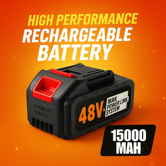 Battery 15000MAH (48V) for Cordless Pressure Washer , Blower , Vaccum