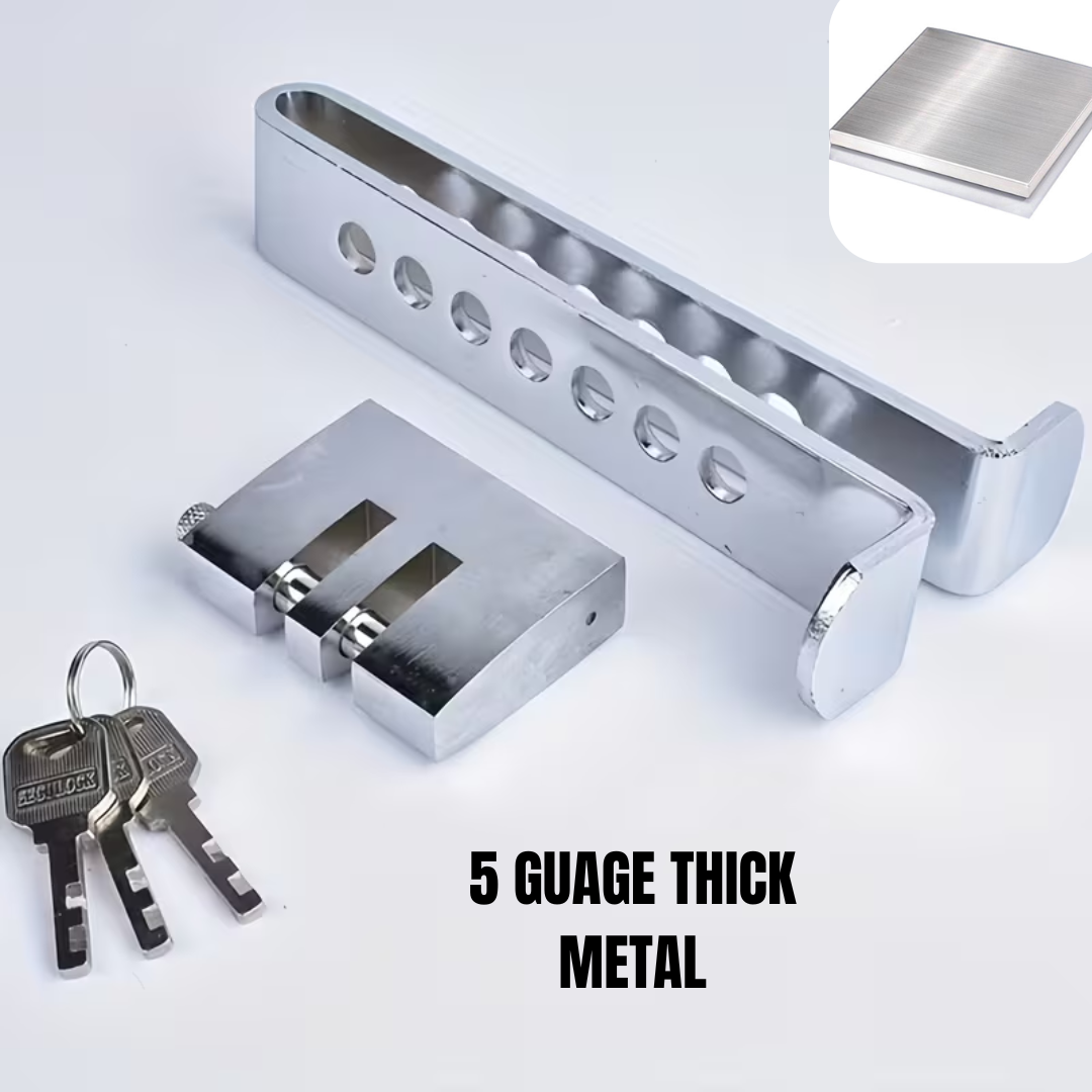 Car Pedal Lock And Break Clutch Security Lock Anti Rust Heavy Guage