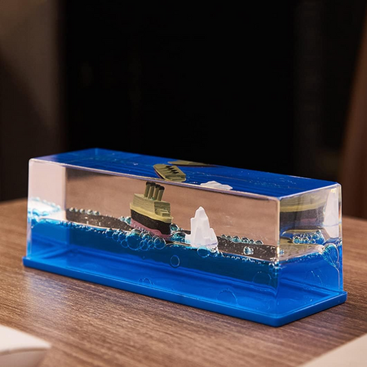 CAR DASHBOARD DECORATION TITANIC CRUISE SHIP- ACRYLIC DESIGN