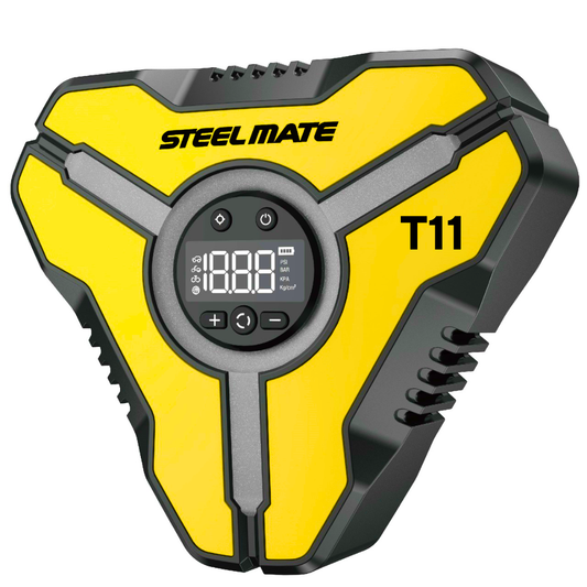 STEELMATE T11 AIR COMPRESSOR PUMP WITH 6 MONTHS WARRANTY - AUTO SHUT-OFF
