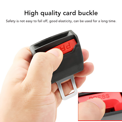 CAR UNIVERSAL SEAT BELT ALARM STOPPER - EXTENDER BUCKLES CLIP