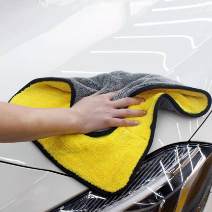 CAR MICROFIBER SUPER PLUSHED 1000GSM  - 40X40CM - TOP QUALITY