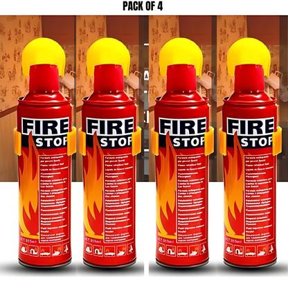 FIRE EXTINGUISHERS FOAM FIRE STOP 500ML  -FOR KITCHEN HOME CAR RESTURANT - 5 YEAR EXPIRY