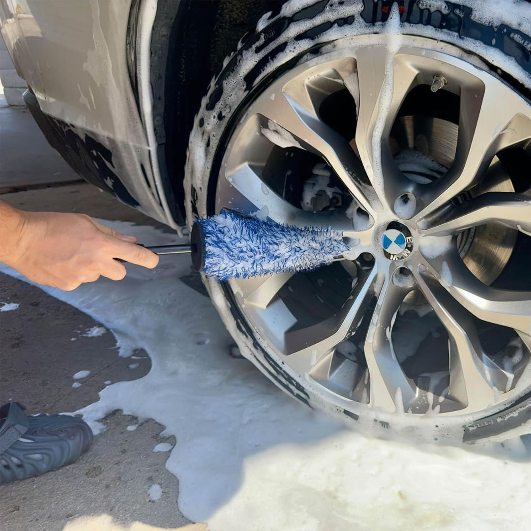 TYRE SOFT WHEEL DETAILING BRUSH - MICROFIBER LONG RANGE