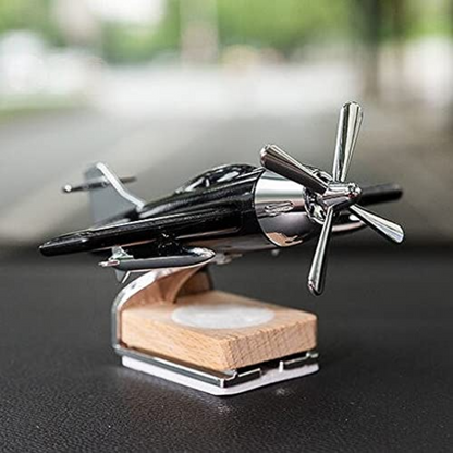 SOLAR AIRPLANE CAR DASHBOARD PERFUME DIFFUSER CAR AIR FRESHENER