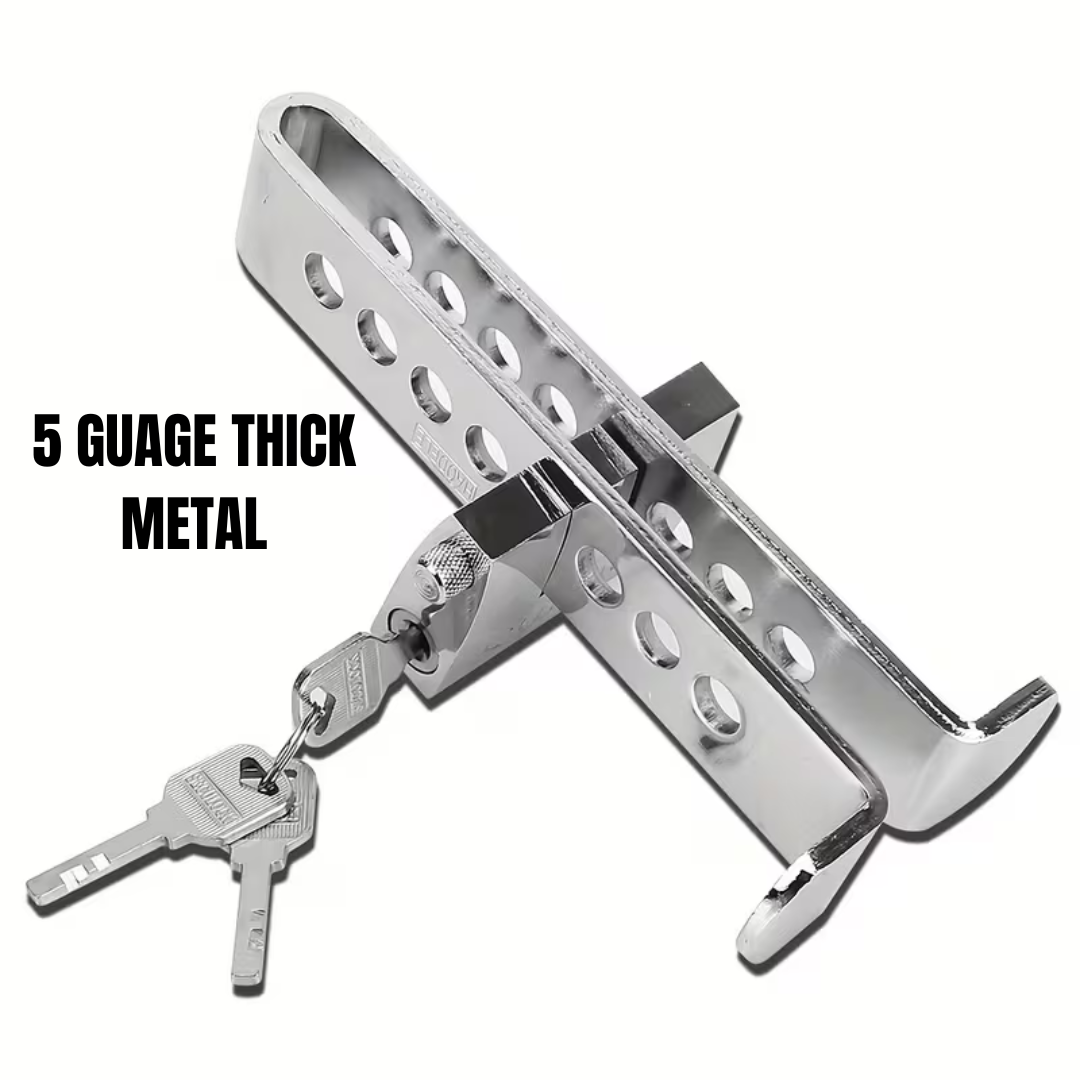 Car Pedal Lock And Break Clutch Security Lock Anti Rust Heavy Guage