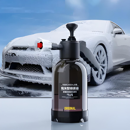 PORTABLE HIGH PRESSURE CAR WASH FOAM SPRAYER 2L (BLACK) DURABLE BUILT