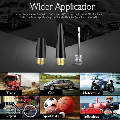 DOUBLLE CYLINDER CAR AIR COMPRESSOR WITH 6 MONTHS WARRANTY