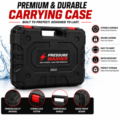 PORTABLE HIGH PRESSURE WASHER CAR SOLAR PANELS (2 BATTERY) -3 MONTH WARRANTY
