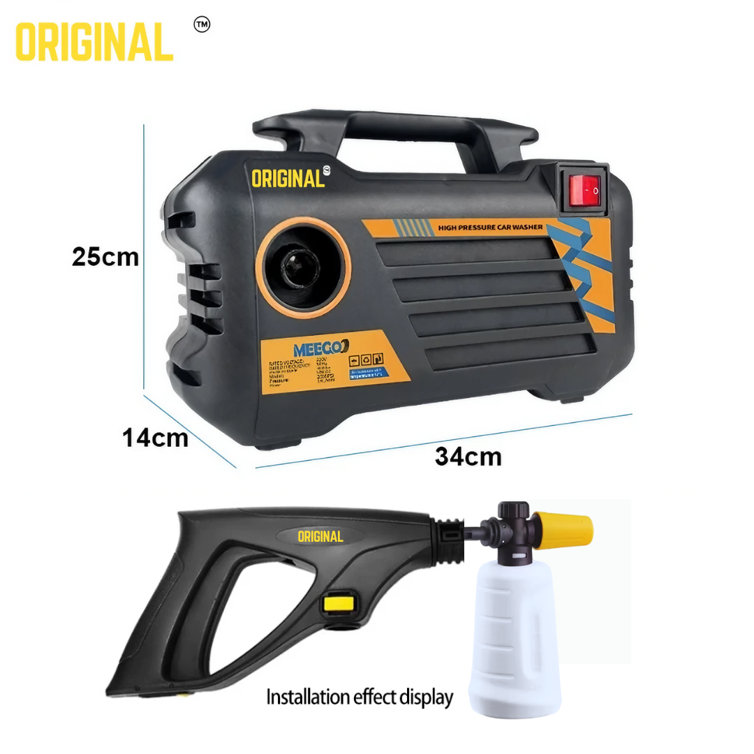 ORIGINAL 120 BAR HIGH POWER PRESSURE WASHER FOR CAR AND SOLAR WASH