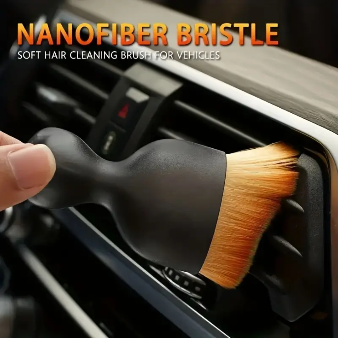 2 Pcs Car Detailing Brush Soft High Quality- Keyboard, Computer Cleaning