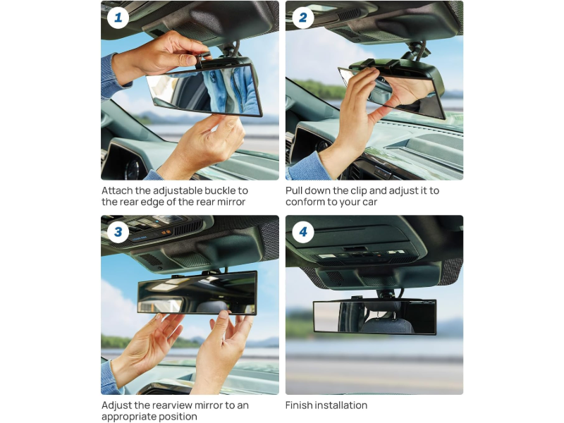 REAR VIEW  MIRROR CAR BLIND SPOT MIRROR